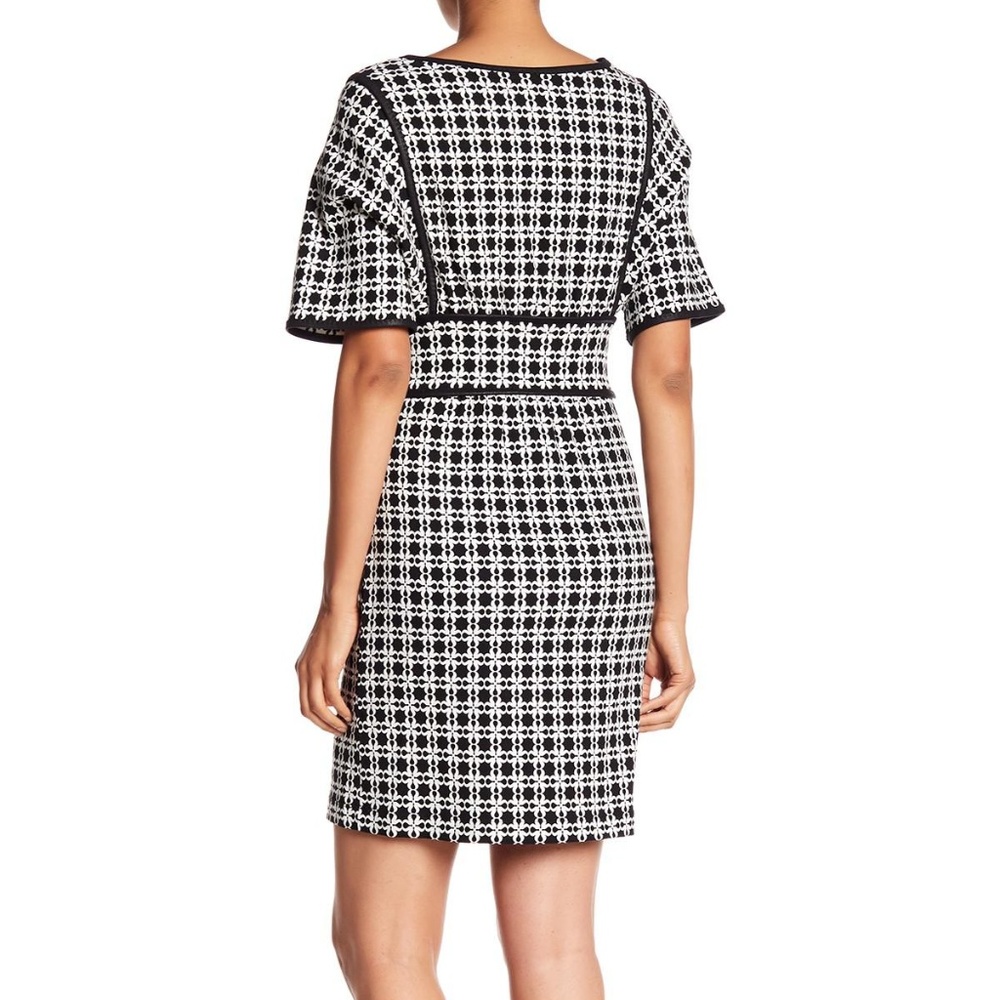 S O L D ! Max Studio NWT Kimono Sleeve Dress b/w M - Picture 2 of 8